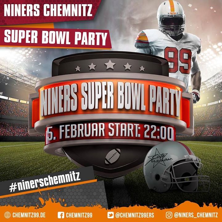 Niners Super Bowl Party  Angebote Cafe Moskau